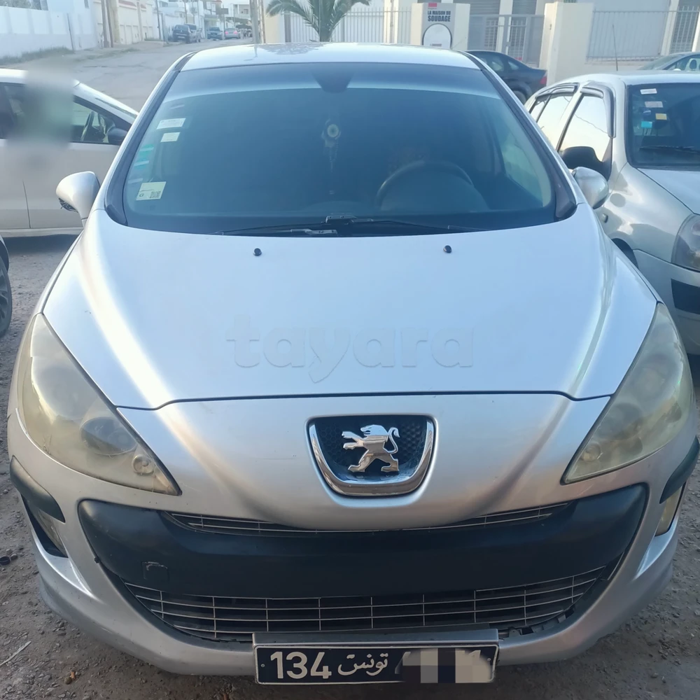 Carte voiture Peugeot 308