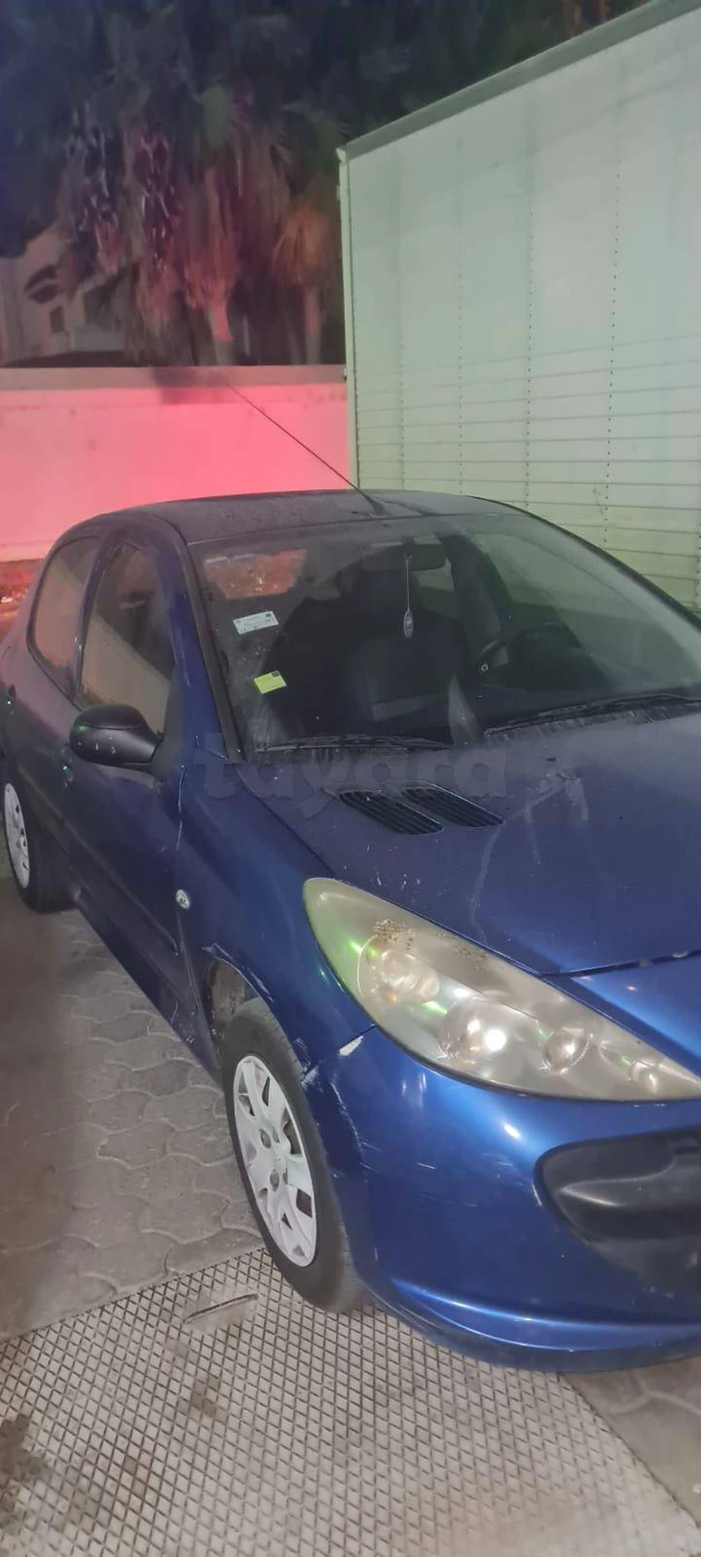 Carte voiture Peugeot 206+