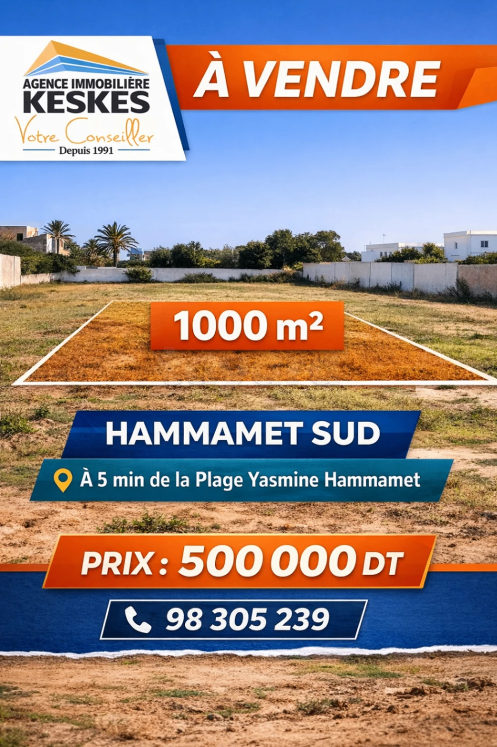 Terrain Hammamet