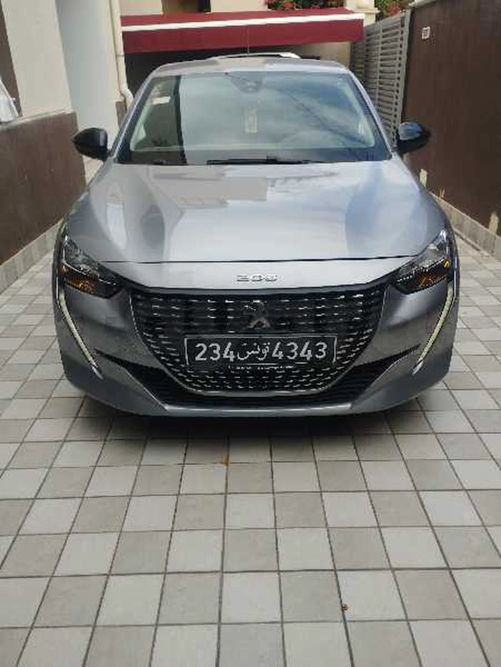 Carte voiture Peugeot 208