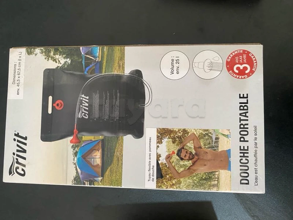Douche solaire Crivit 25 L
