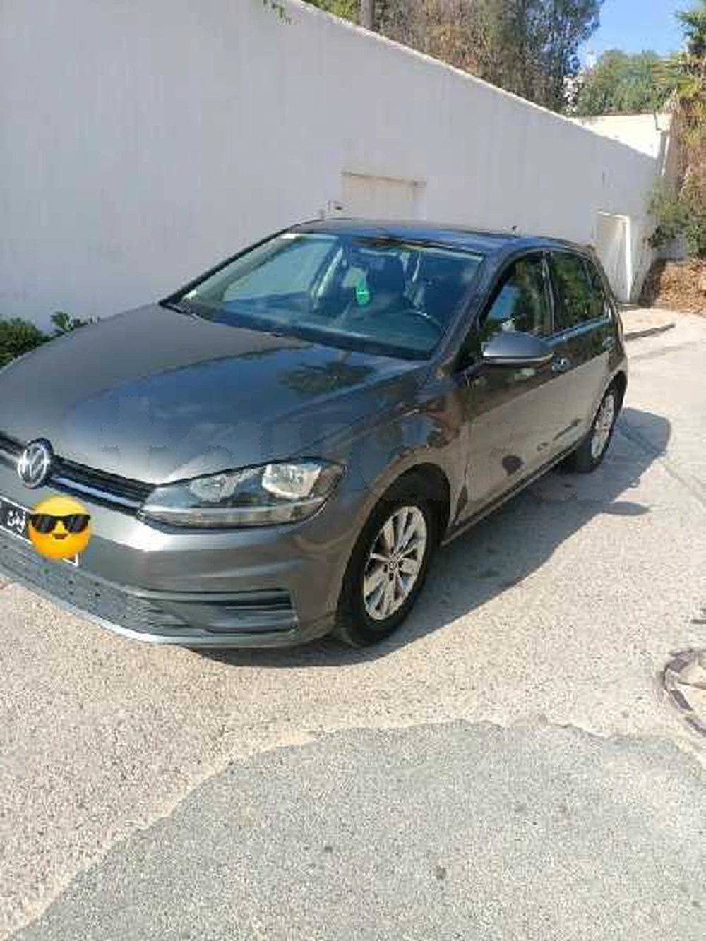 Carte voiture Volkswagen Golf