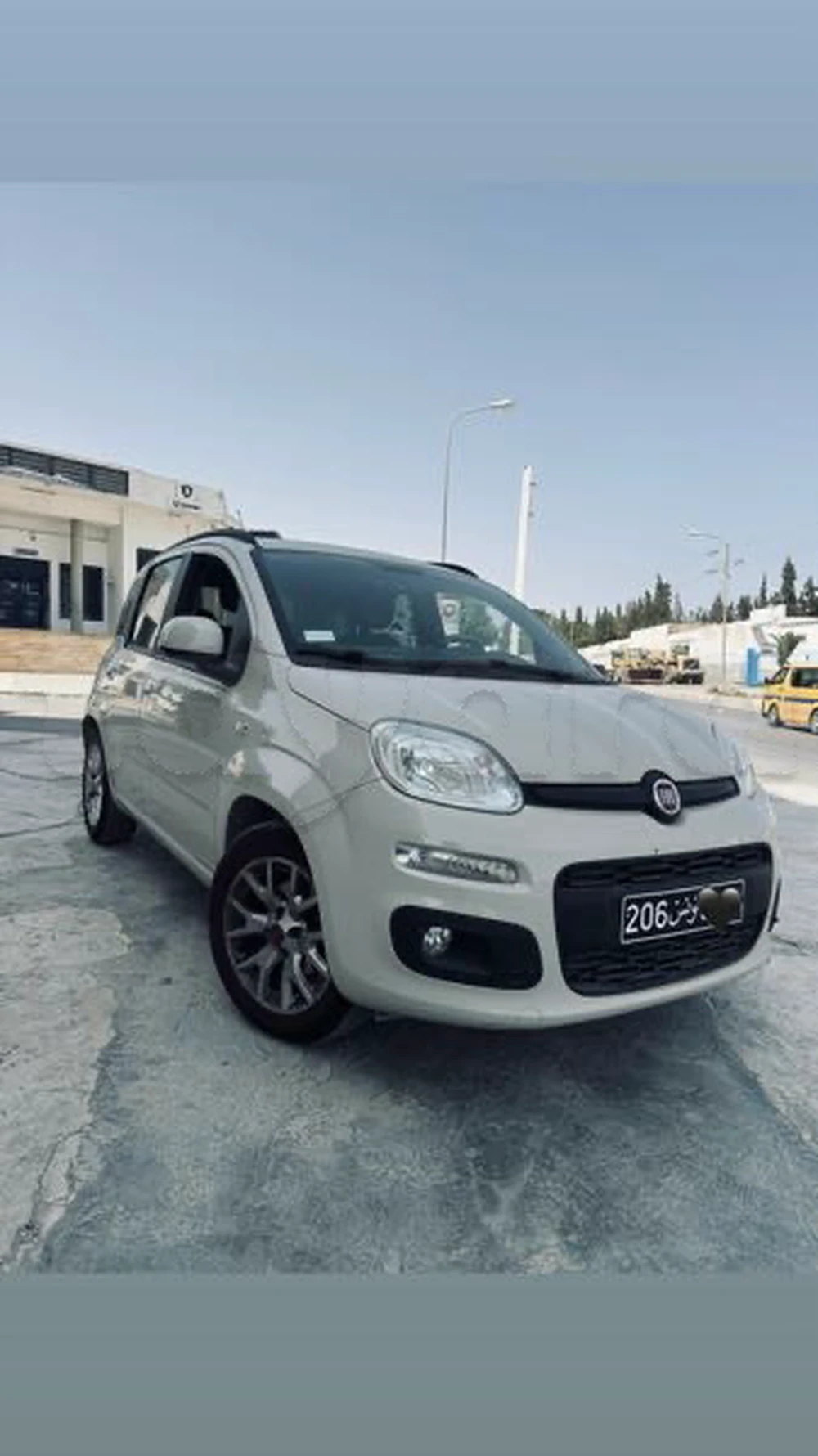 Carte voiture Fiat Panda