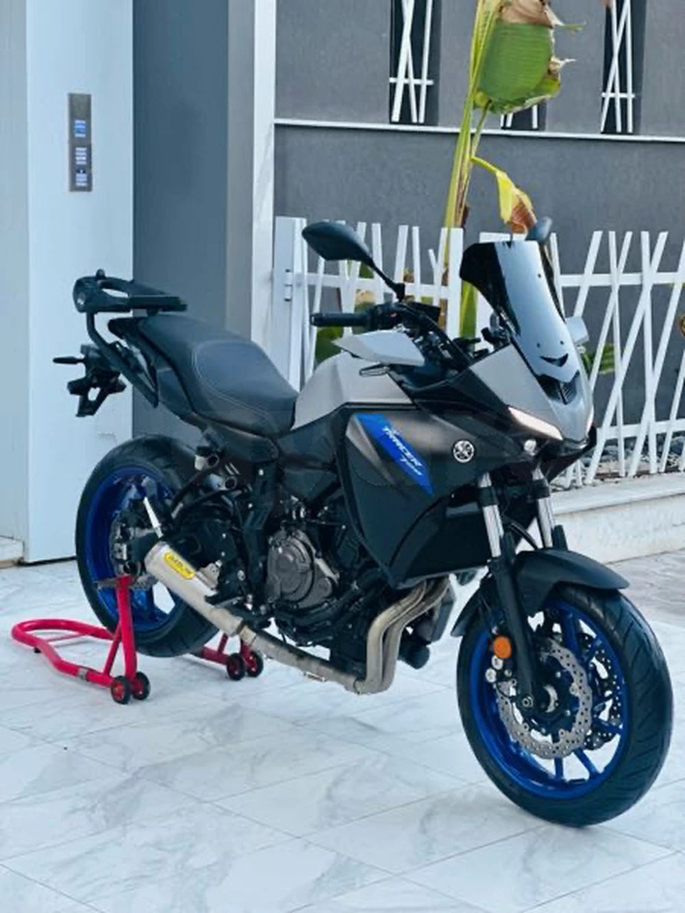 ‏YAMAHA TRACER 7 💙🩶