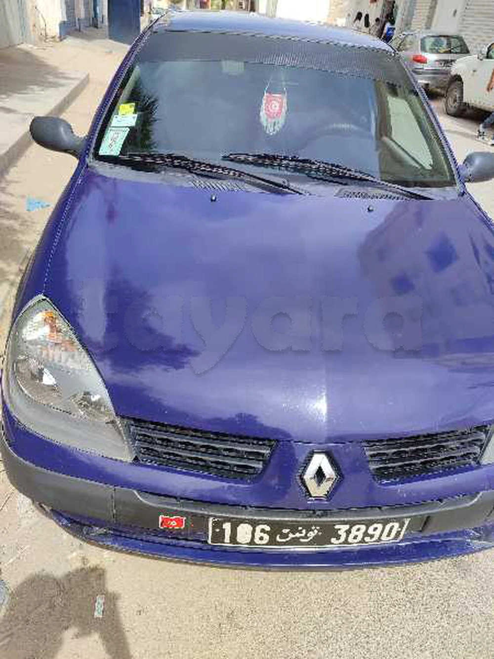 Carte voiture Renault Clio