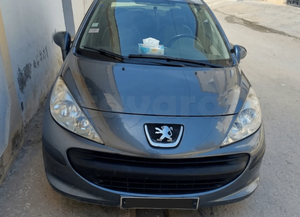 Carte voiture Peugeot 207