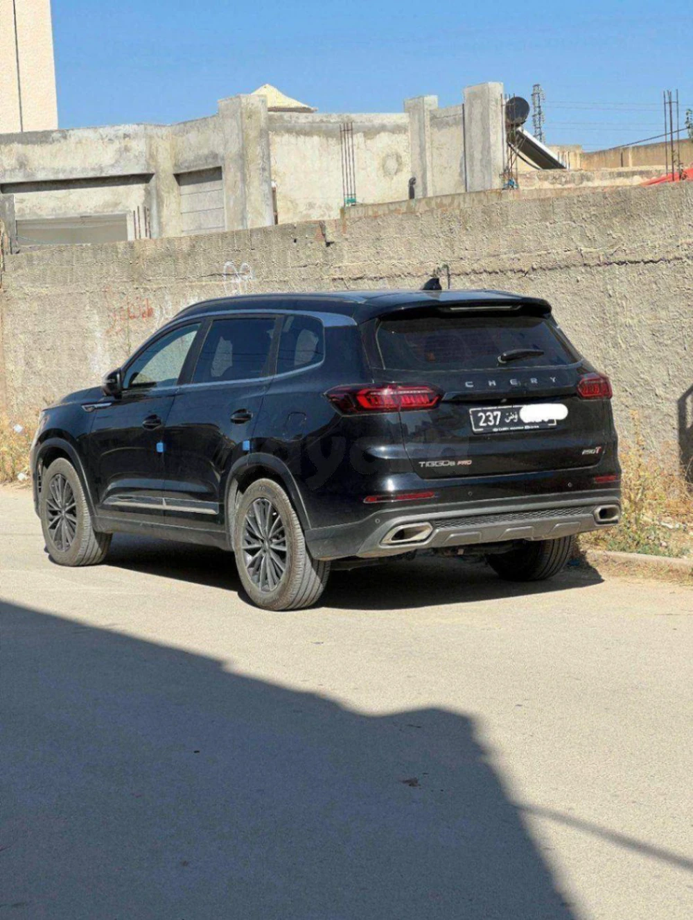 Carte voiture Chery Tiggo