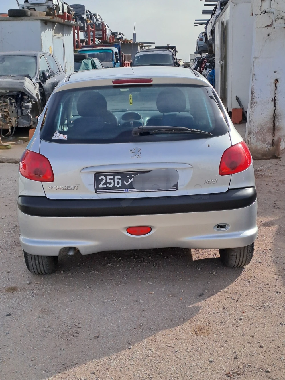 Carte voiture Peugeot 206