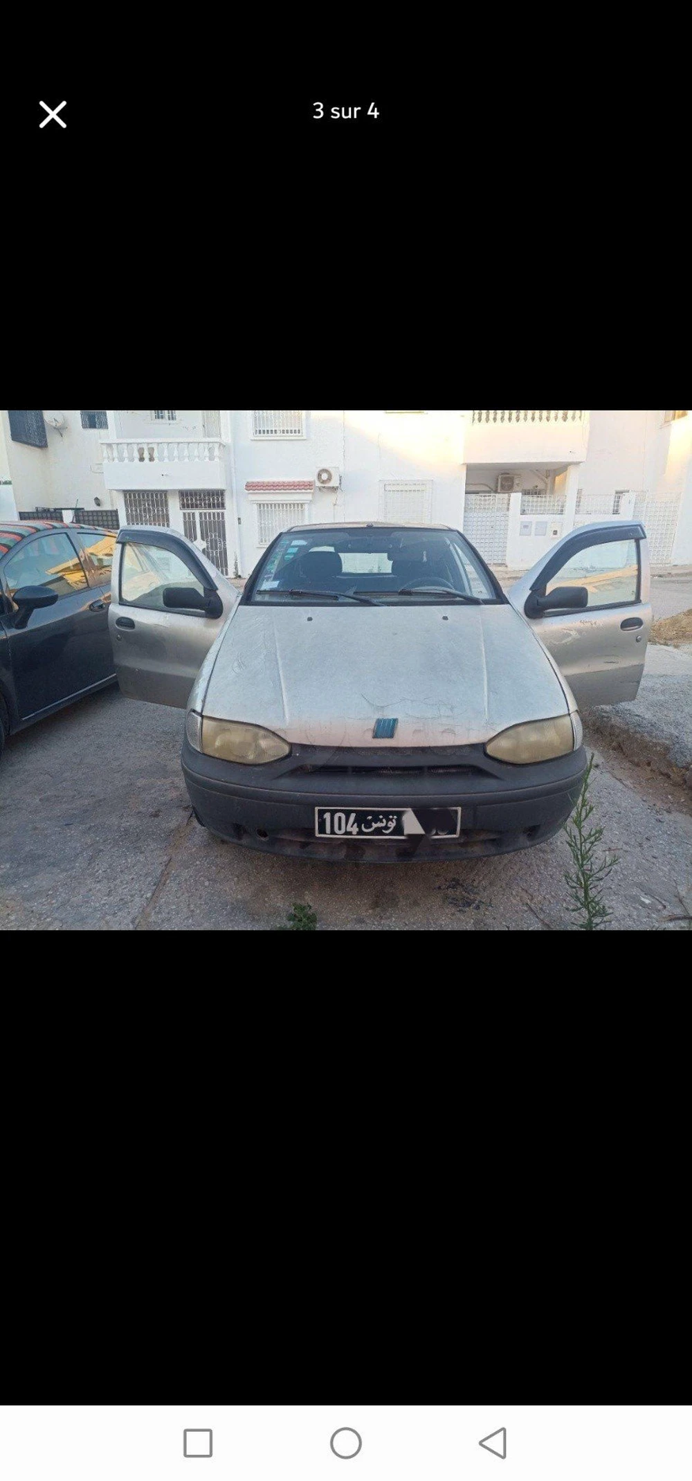 Carte voiture Fiat Palio