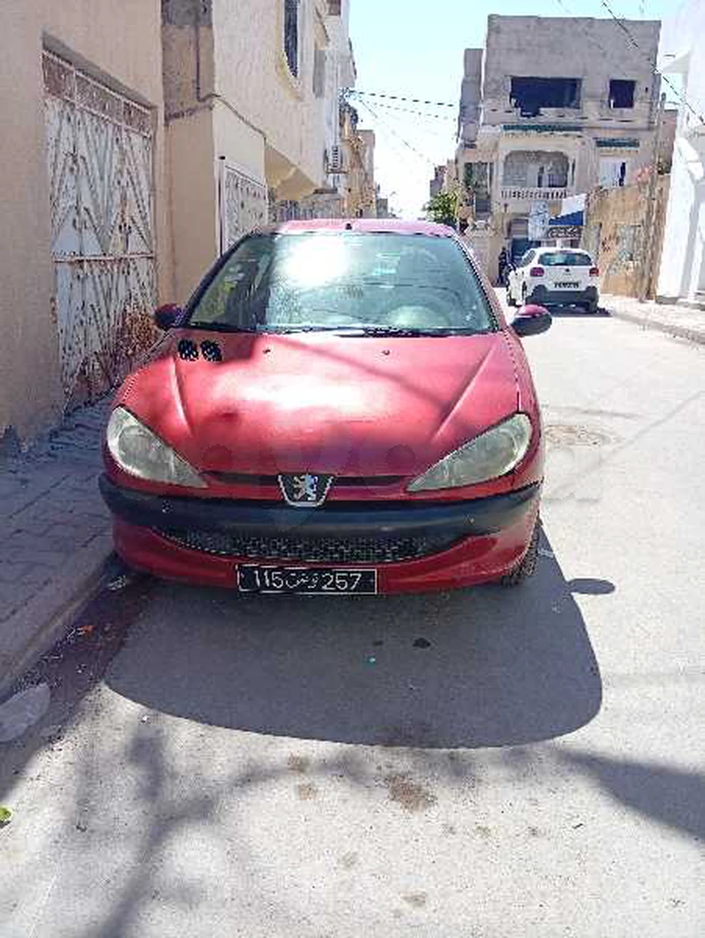 Carte voiture Peugeot 206