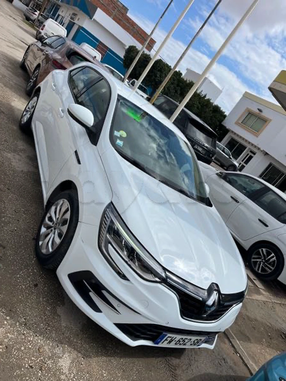 Carte voiture Renault Megane