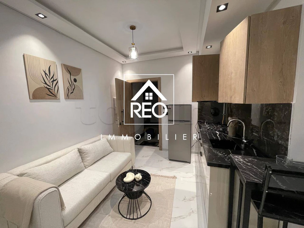 À Louer : Un appartement S+1 (Meublé) Jamais Habité situé à La Nouvelle Soukra