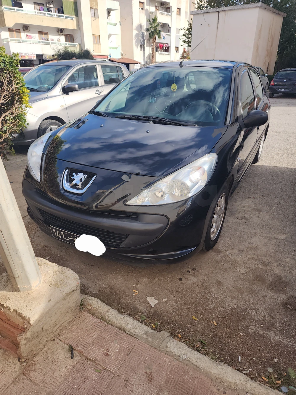 Carte voiture Peugeot 206+