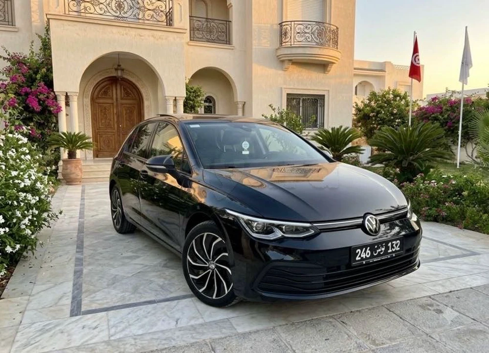 Carte voiture Volkswagen Golf 8