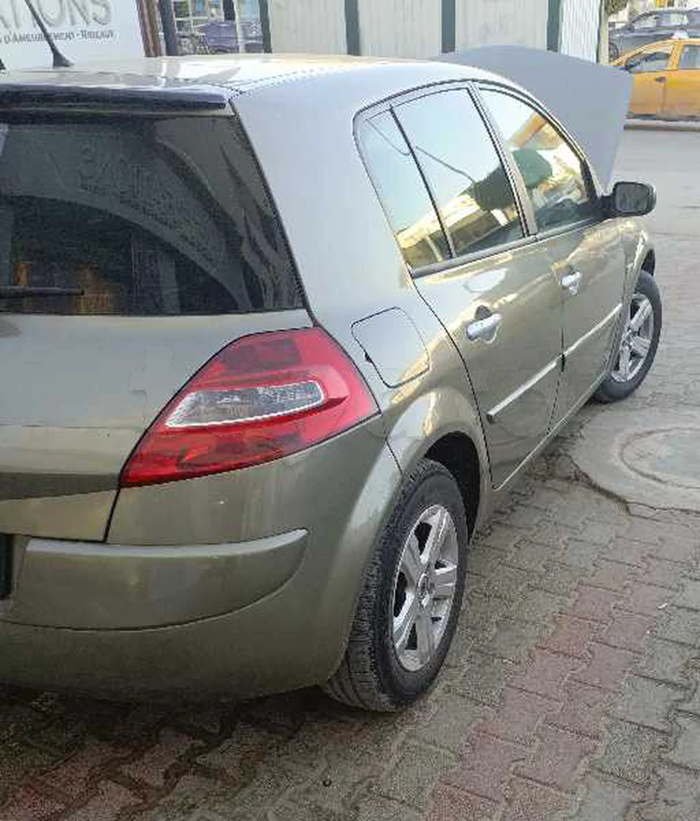 Carte voiture Renault Megane