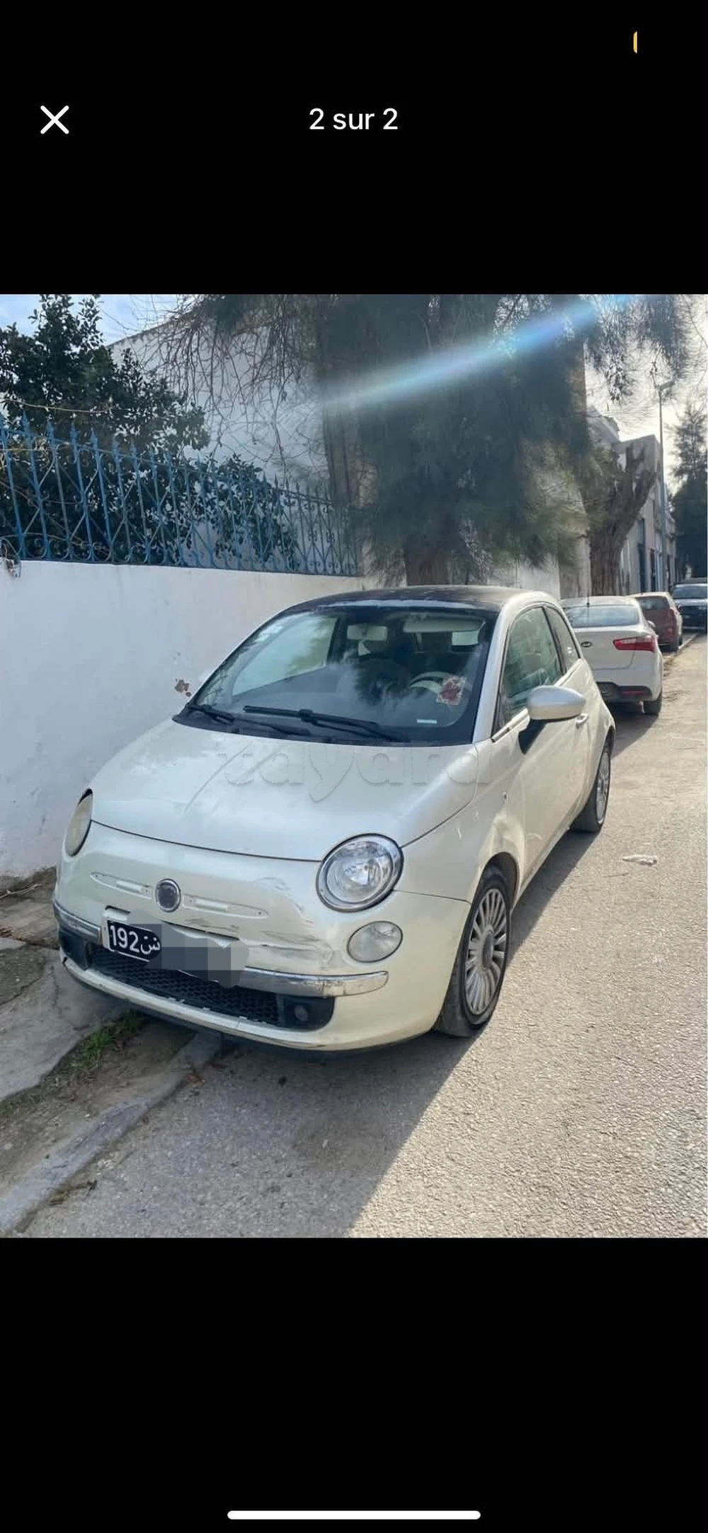 Carte voiture Fiat 500