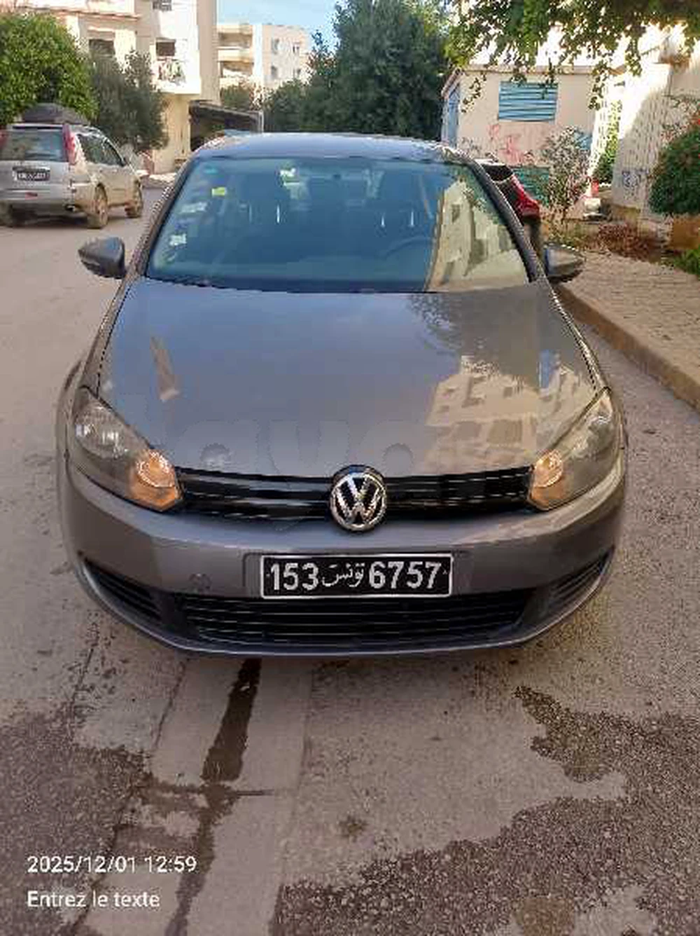 Carte voiture Volkswagen Golf 6