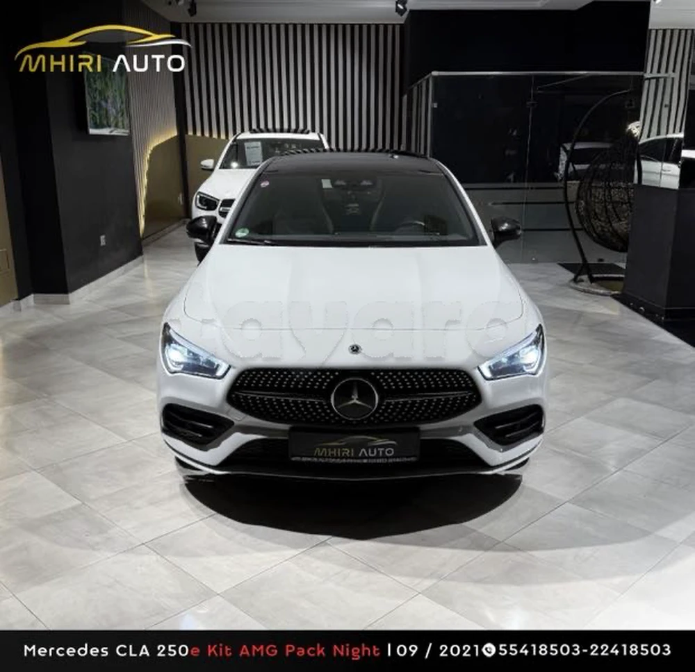 Carte voiture Mercedes-Benz Classe CLA