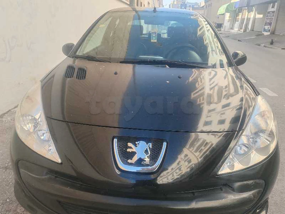 Carte voiture Peugeot 206+