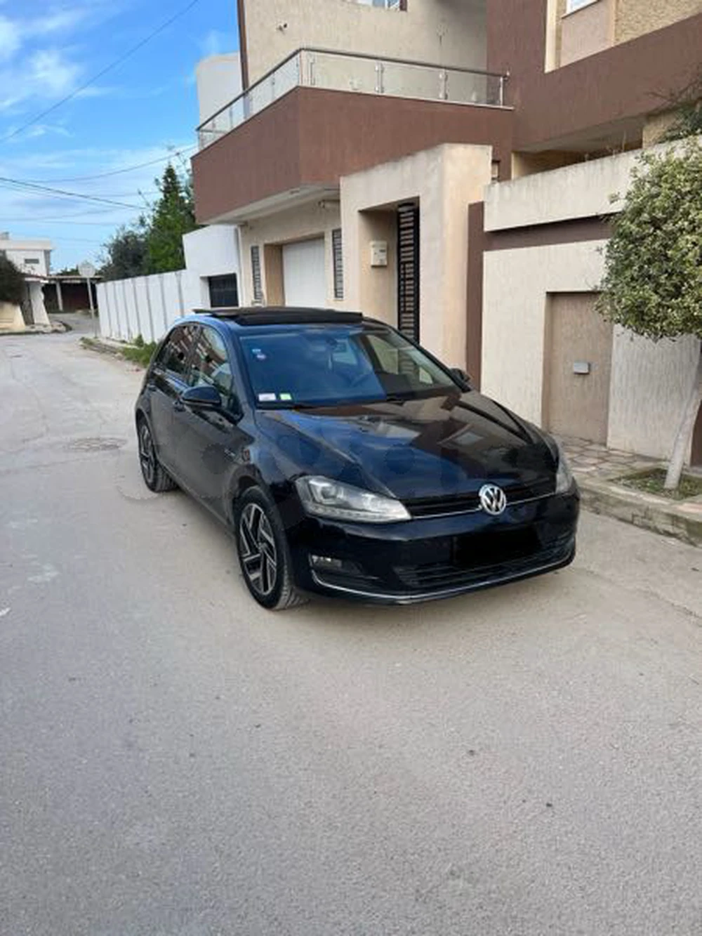 Carte voiture Volkswagen Golf 7