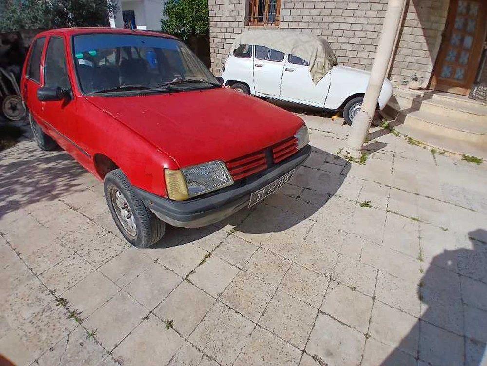 Carte voiture Peugeot 205