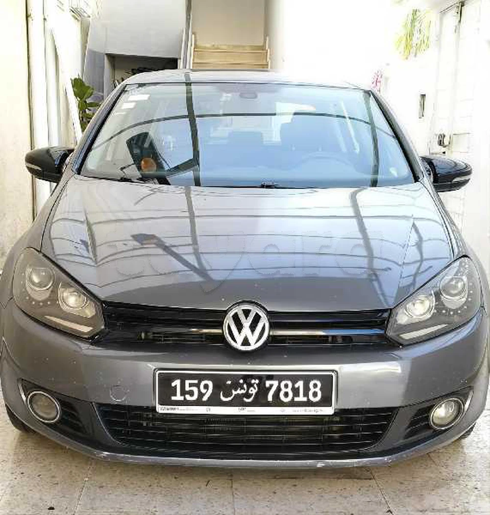 Carte voiture Volkswagen Golf
