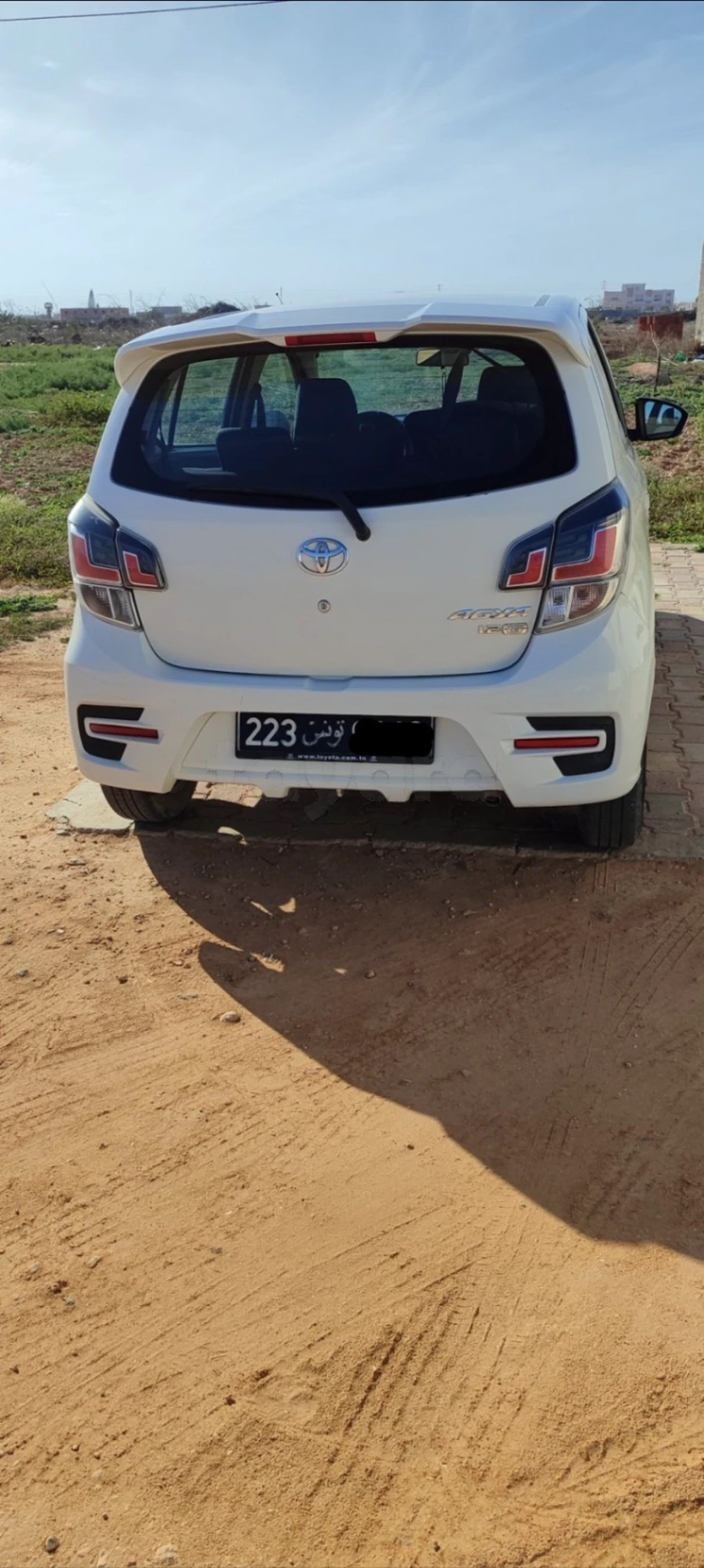 Carte voiture Toyota Aygo