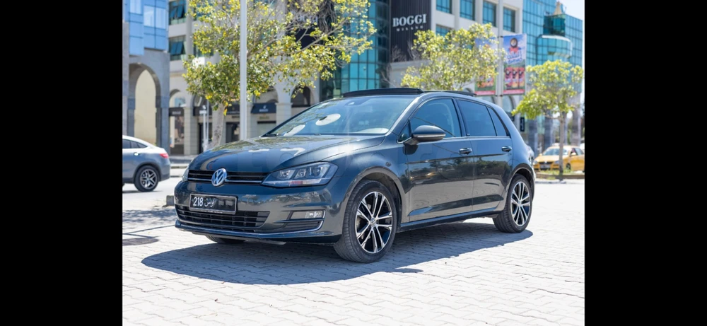 Carte voiture Volkswagen Golf