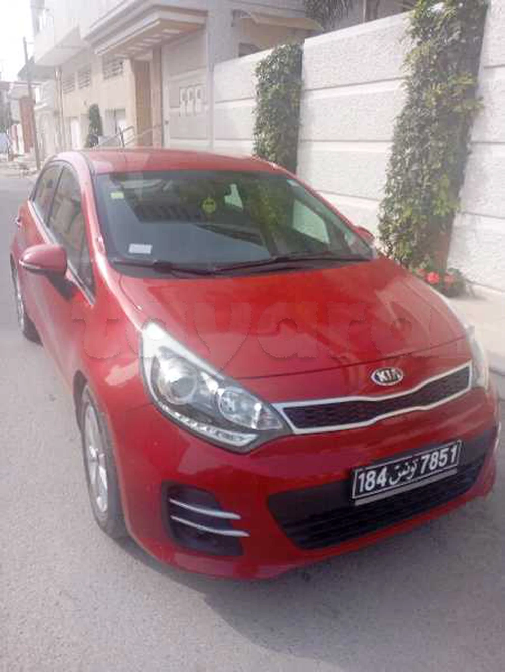 Carte voiture Kia Rio