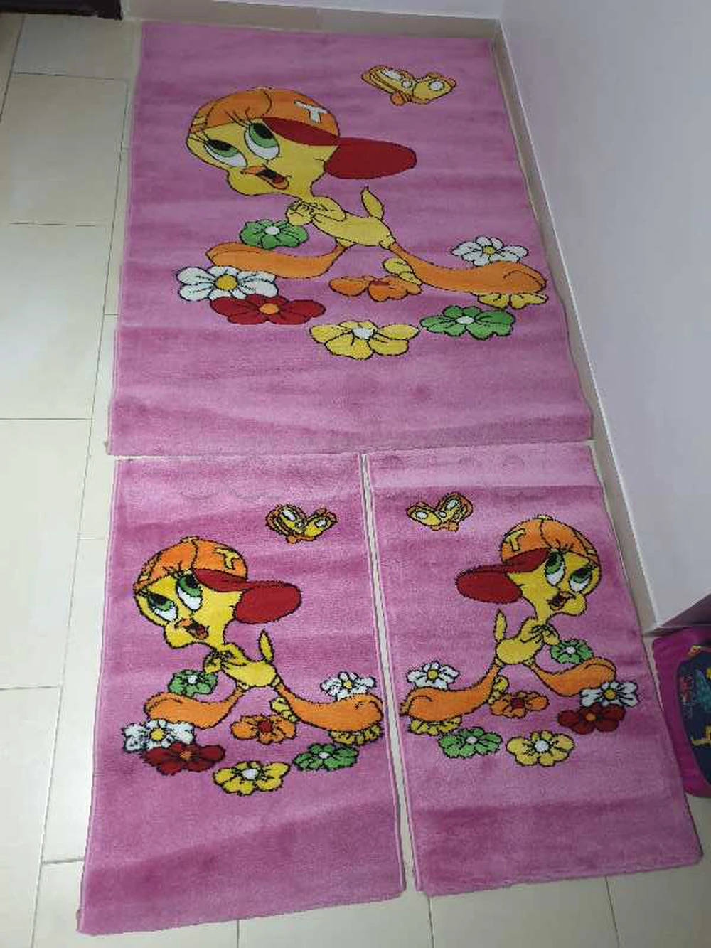 tapis tweety neuf jamais utilisé
