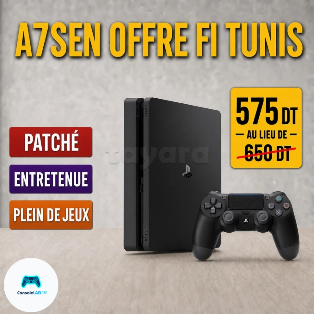 PS4 Slim Patchée