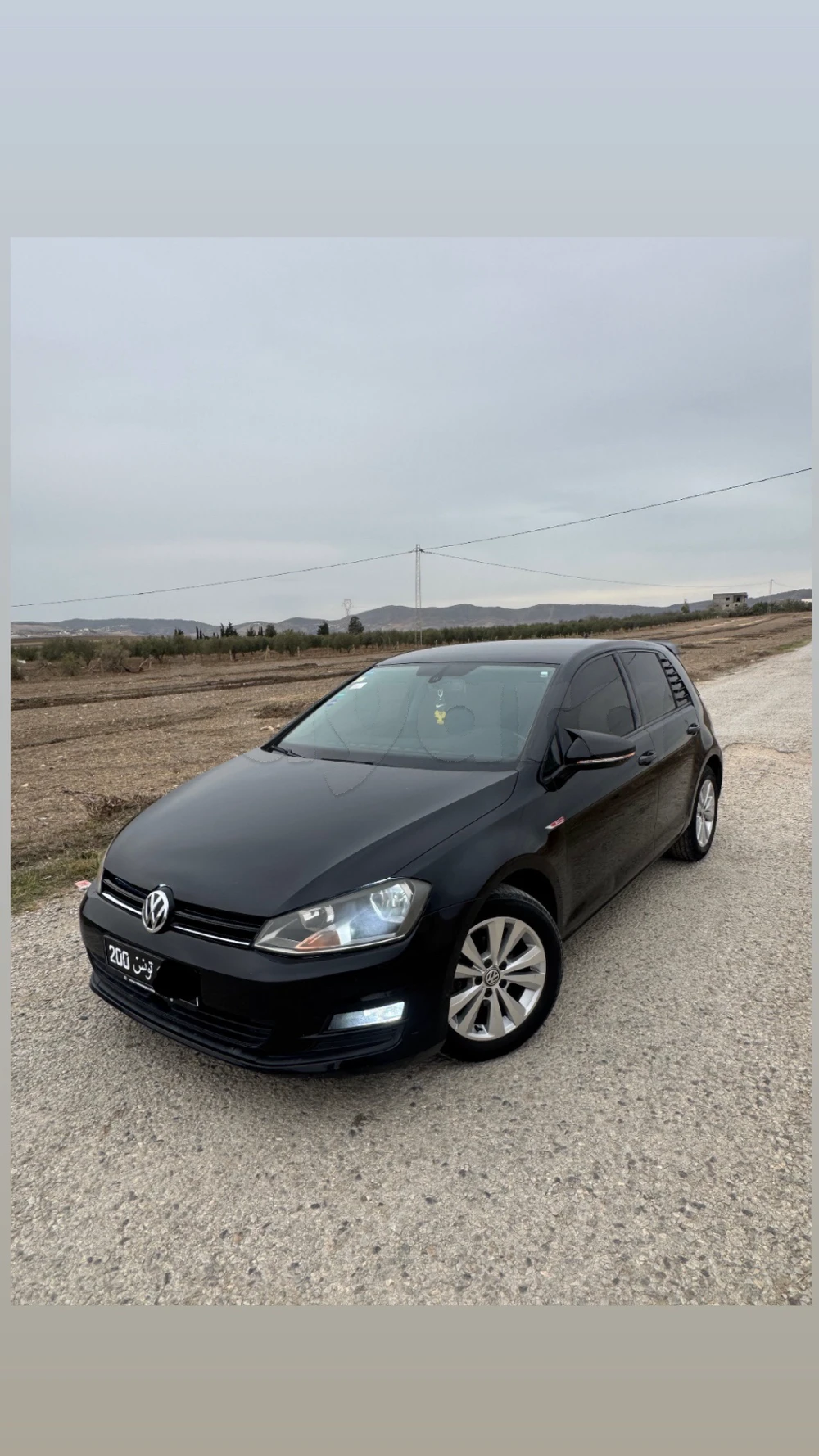 Carte voiture Volkswagen Golf 7