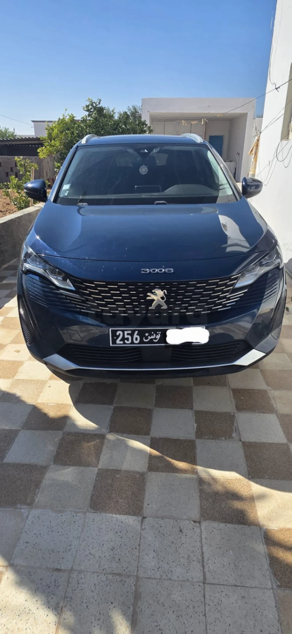 Carte voiture Peugeot 3008