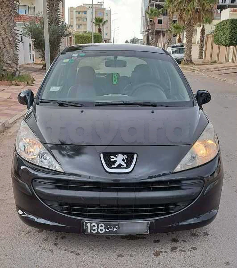 Carte voiture Peugeot 207