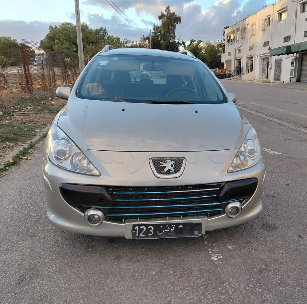 Carte voiture Peugeot 307