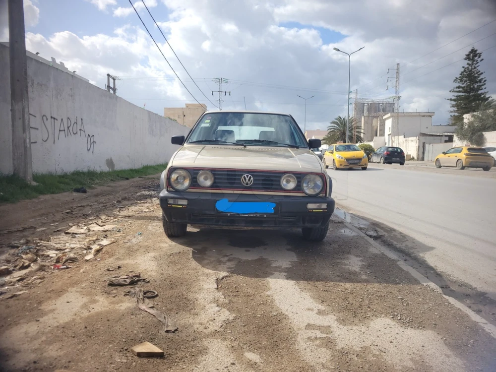 Carte voiture Volkswagen Golf