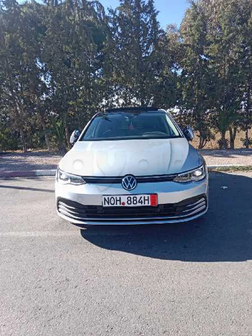 Carte voiture Volkswagen Golf 8