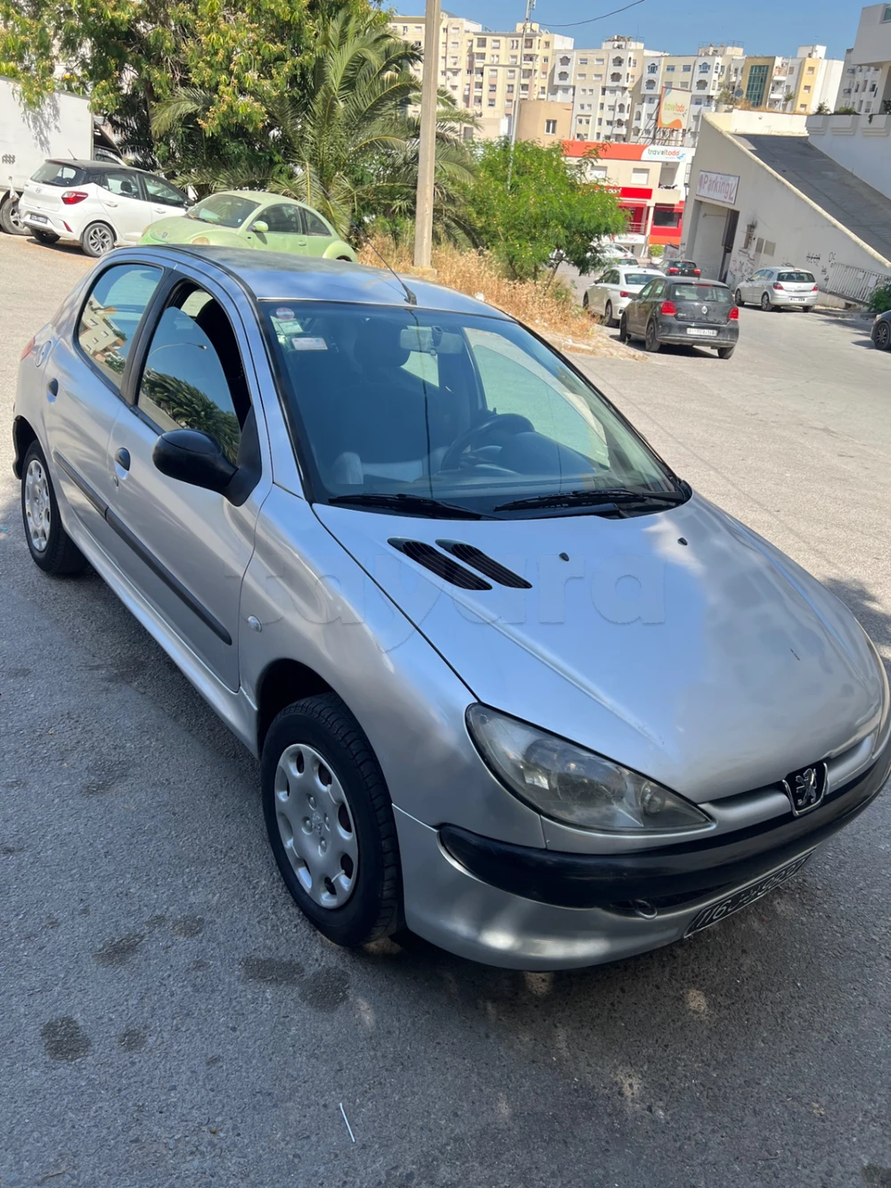Carte voiture Peugeot 206