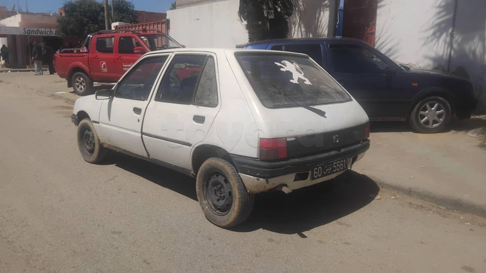 Carte voiture Peugeot 205