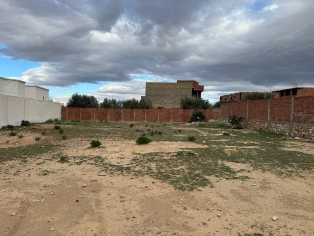 Terrain à vendre – 400 m² – Route Hassi El Ferid, Kasserine - Clinique Chaambi