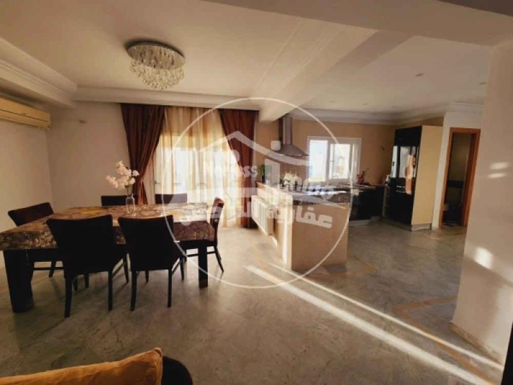 Appartement S+3 meublé à louer