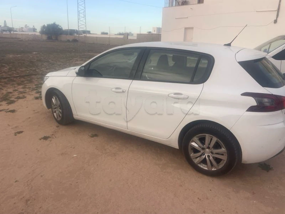 Carte voiture Peugeot 308