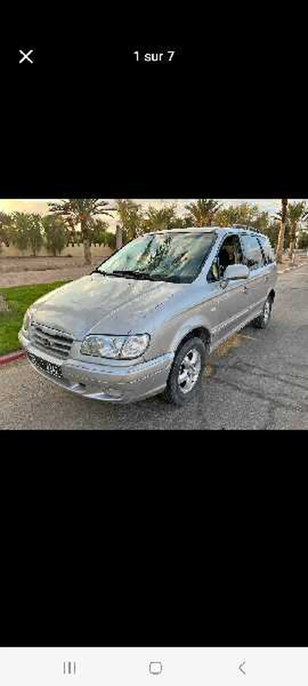 Carte voiture Hyundai Trajet