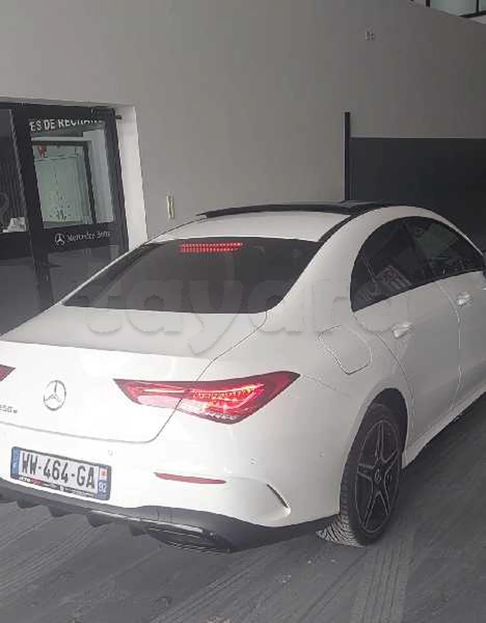 Carte voiture Mercedes-Benz Classe CLA
