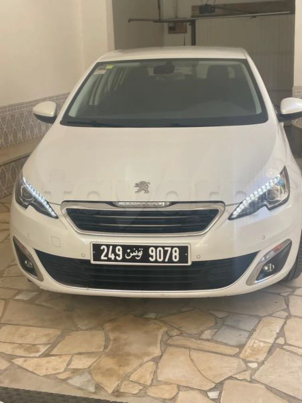 Carte voiture Peugeot 308