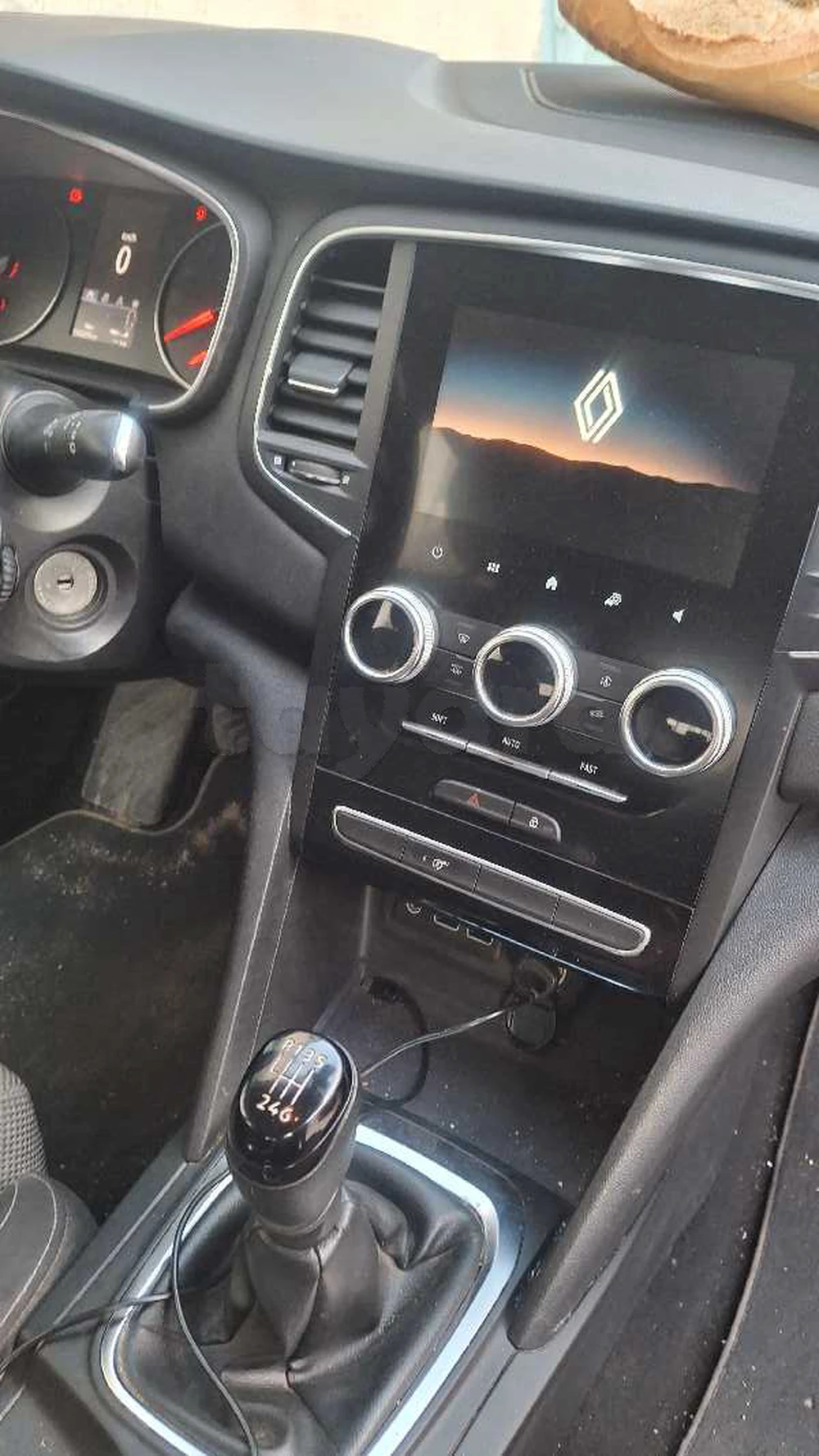 Carte voiture Renault Megane
