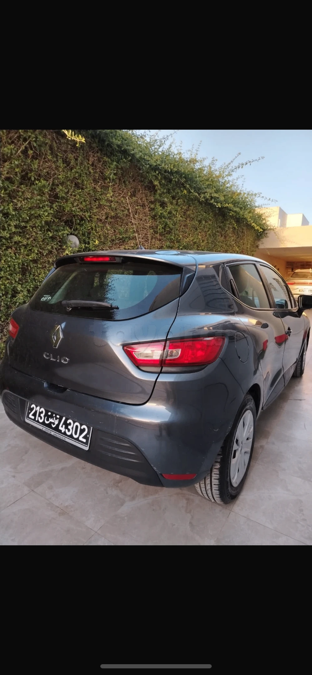 Carte voiture Renault Clio