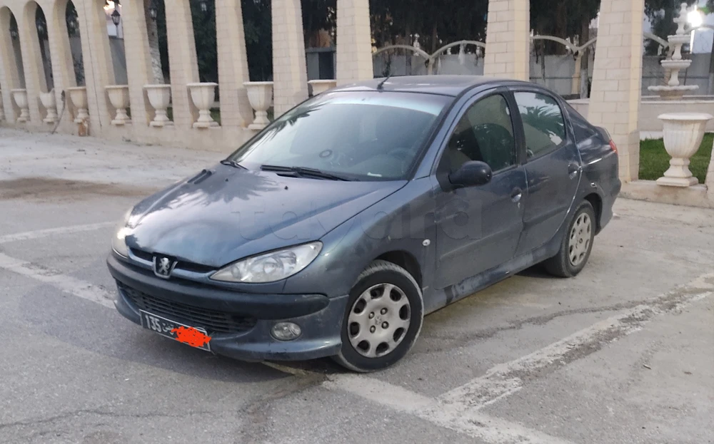 Carte voiture Peugeot 206