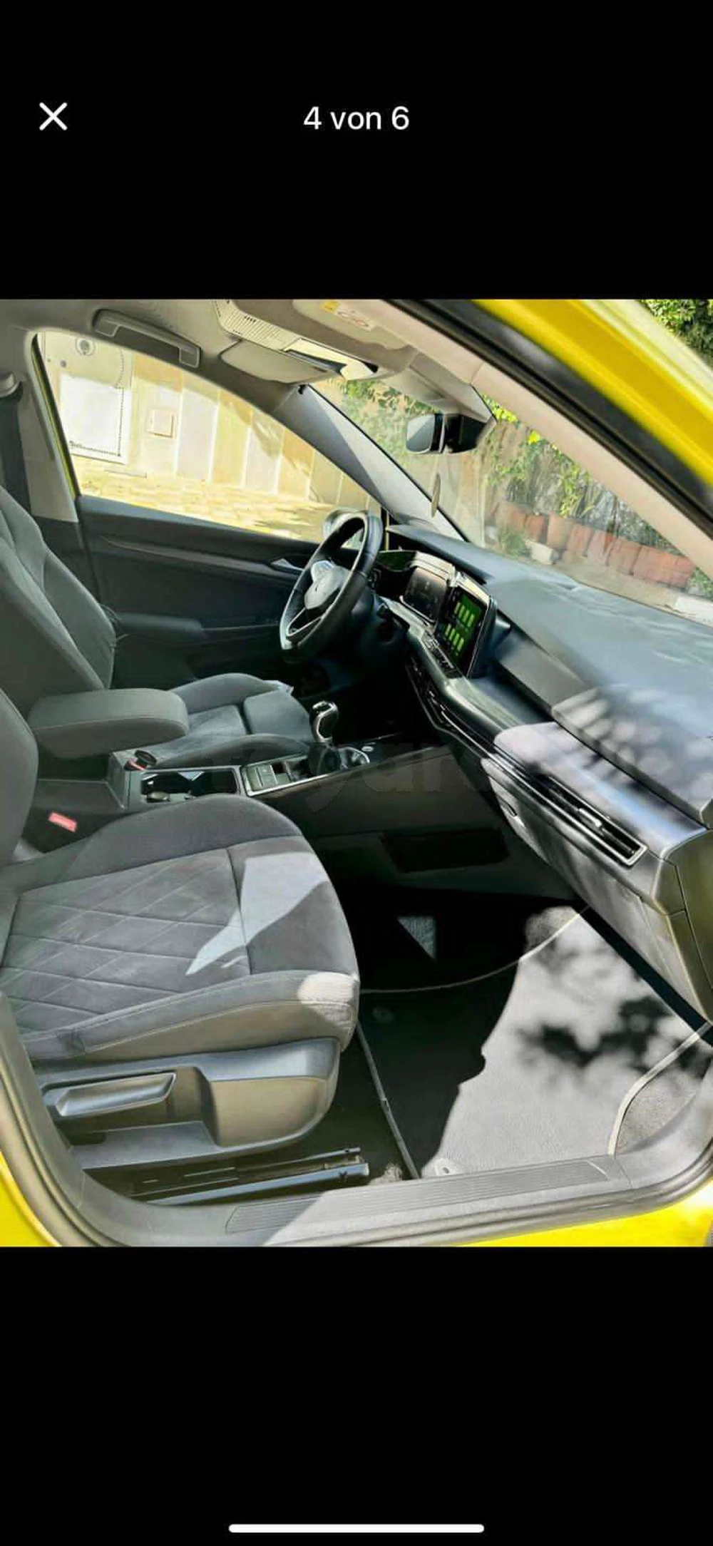 Carte voiture Volkswagen Golf 8