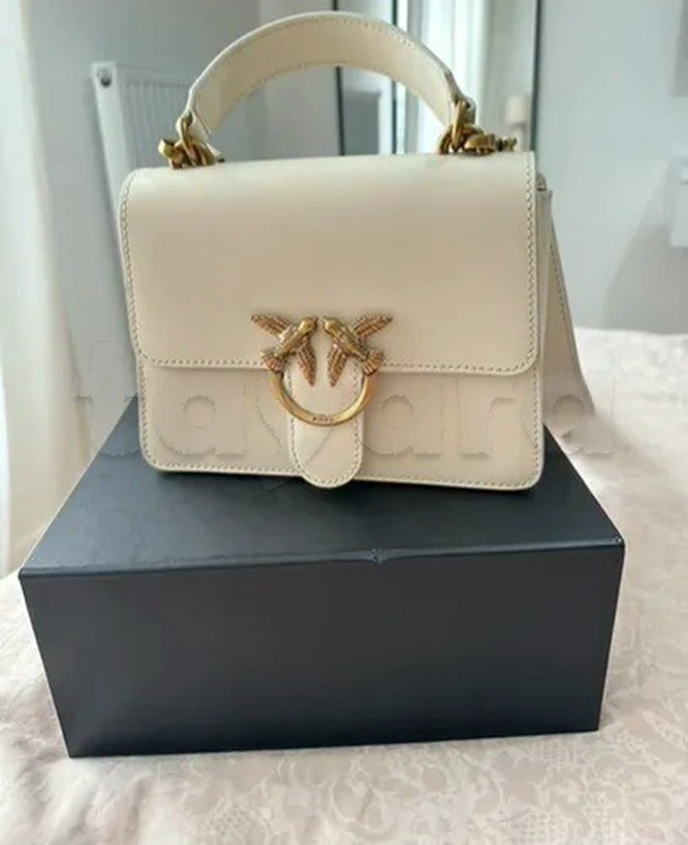 Sac à main PINKO blanc neuf avec étiquette
